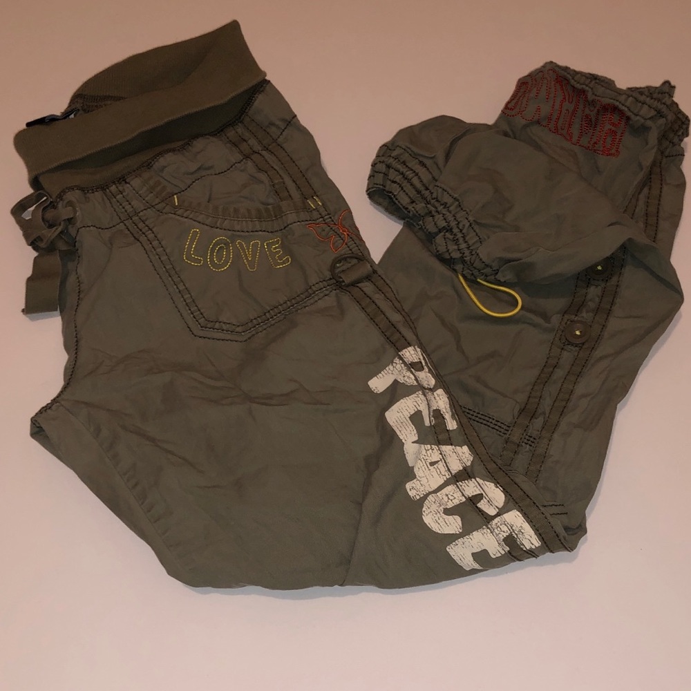 Gap Cargo Drawstring Pants size Medium
